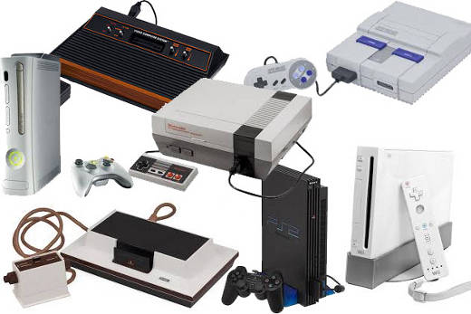 all retro game consoles