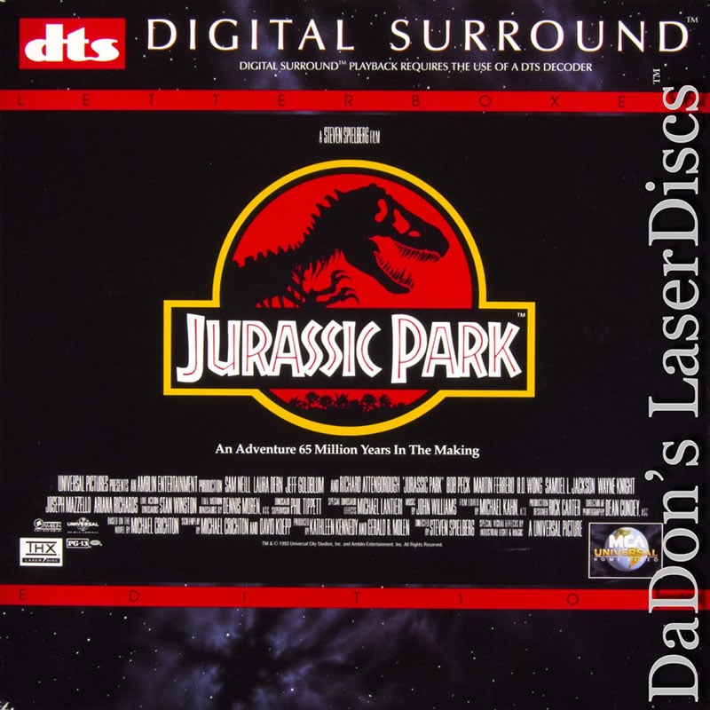 Jurassic Park LaserDisc