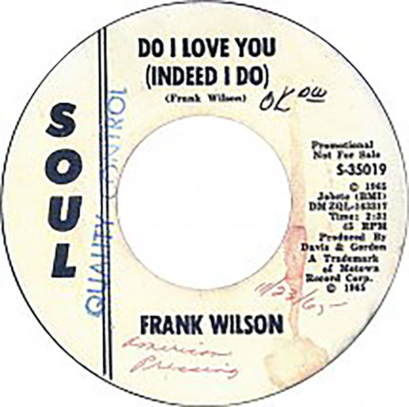 Frank Wilson vinyl record album worth up to $40,000