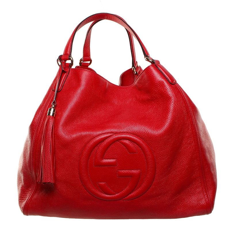 Gucci Red Soho Bag