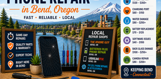 Phone Repair in Bend, Oregon: Costs, Local Shops & Smart Alternatives (2026)