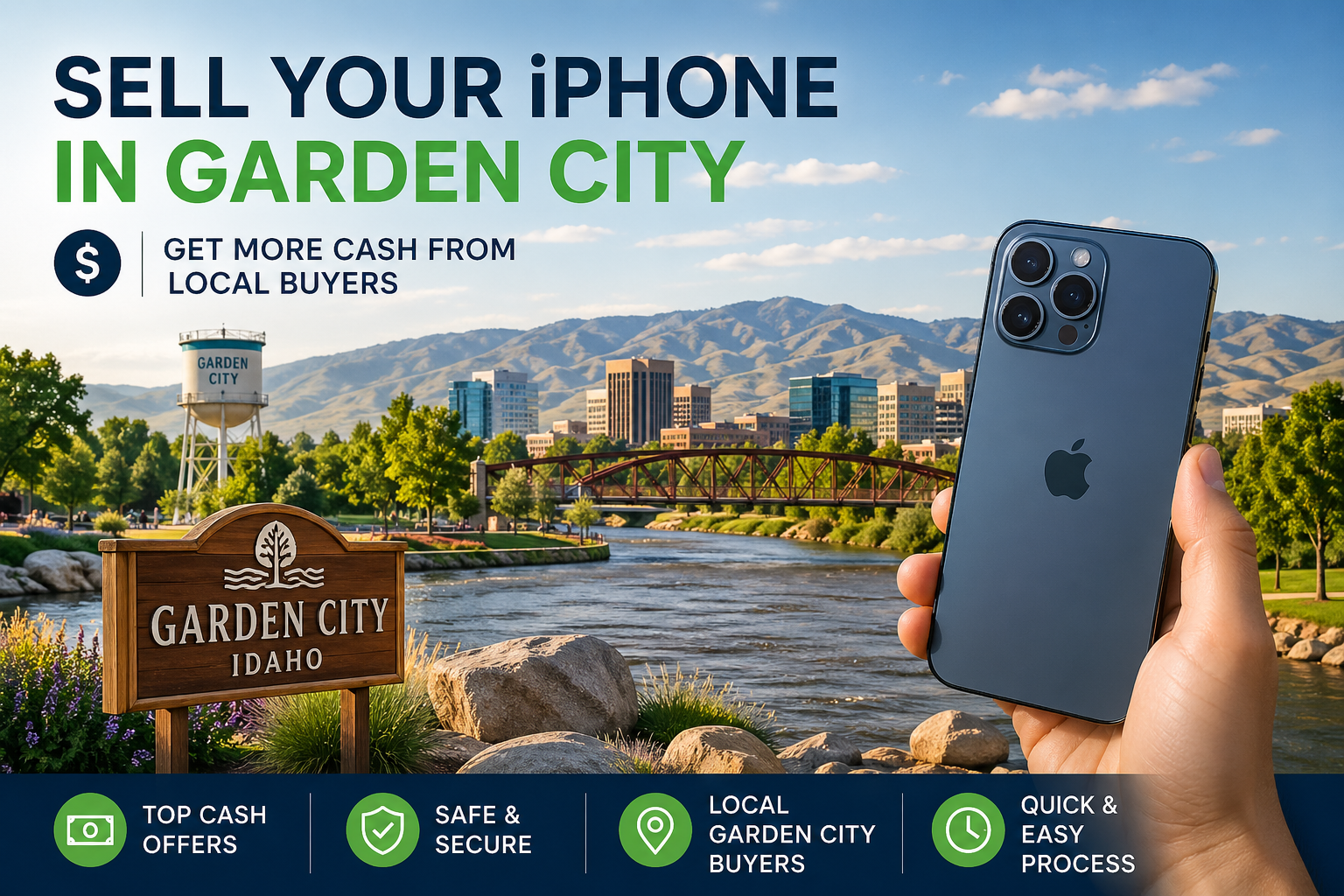Sell Your iPhone in Garden City: Compare Local Prices & Get Paid More