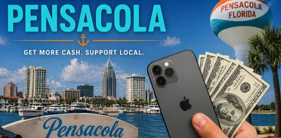 Sell Your iPhone in Pensacola: Compare Local Cash Offers vs. Carrier Trade-In