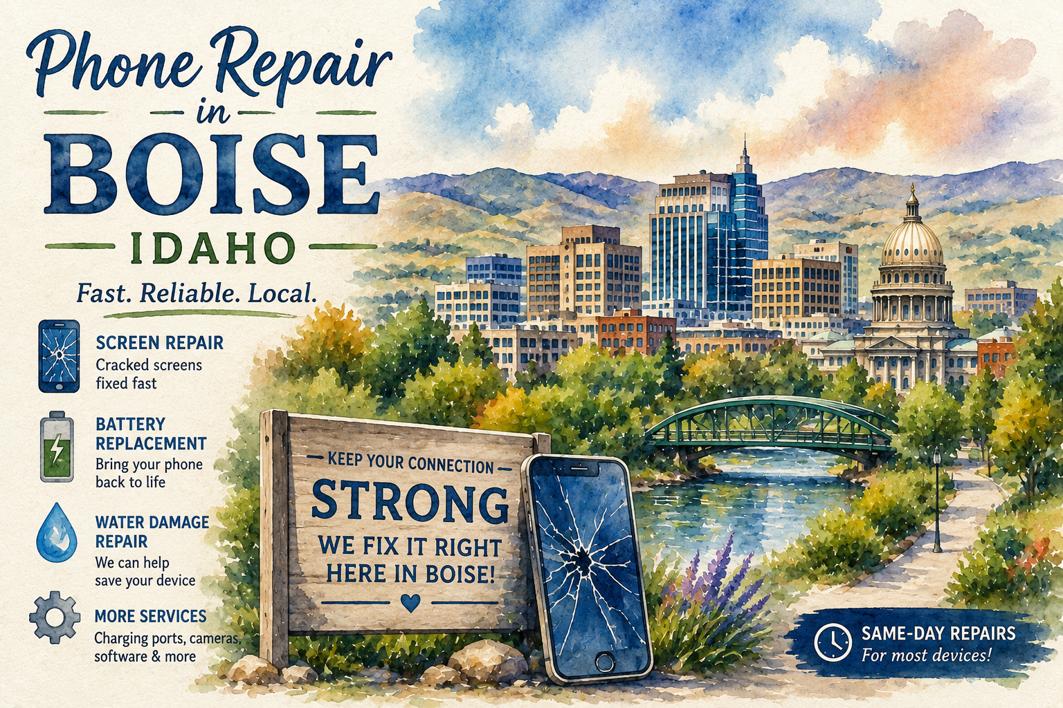 Phone Repair in Boise, Idaho: Costs, Local Shops & Smart Alternatives (2026)