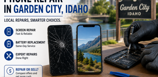 Phone Repair in Garden City, Idaho: Local Repair Shops, Costs & Smart Alternatives (2026)