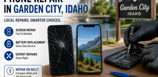 Phone Repair in Garden City, Idaho: Local Repair Shops, Costs & Smart Alternatives (2026)