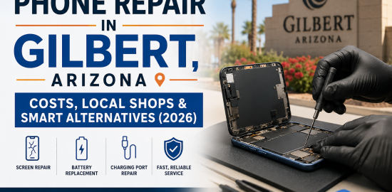 Phone Repair in Gilbert, AZ: Repair Costs, Trusted Local Shops & Alternatives (2026)