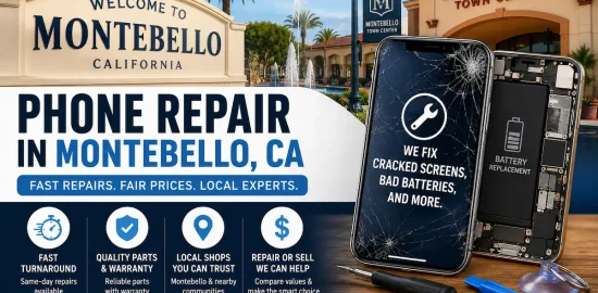Phone Repair in Montebello, California: Costs, Local Shops & Smart Alternatives (2026)