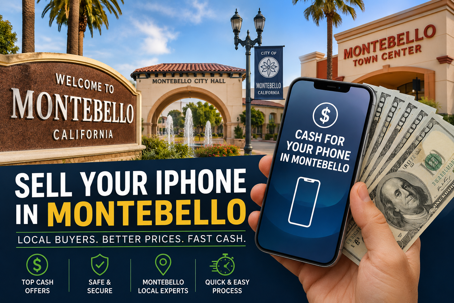 Sell Your iPhone in Montebello: Where to Get the Most Cash Today