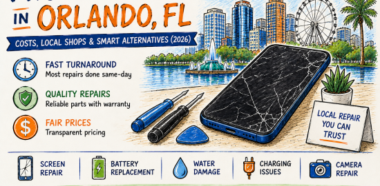 Phone Repair in Orlando, Florida: Costs, Local Shops & Smart Alternatives (2026)