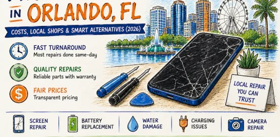 Phone Repair in Orlando, Florida: Costs, Local Shops & Smart Alternatives (2026)