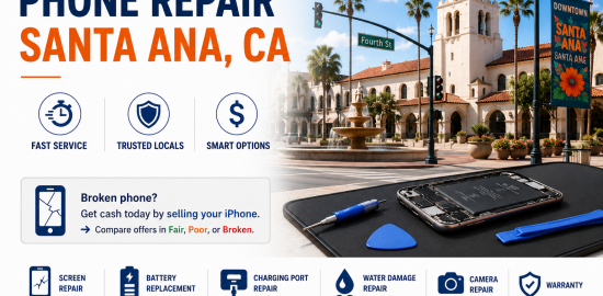 Phone Repair in Santa Ana, California: Costs, Local Shops & Smart Alternatives (2026)