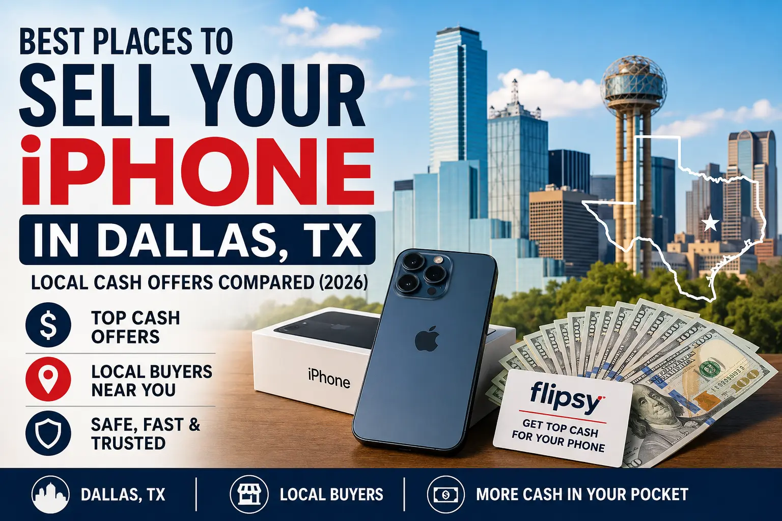 Sell Your iPhone in Dallas: Where to Get the Most Cash